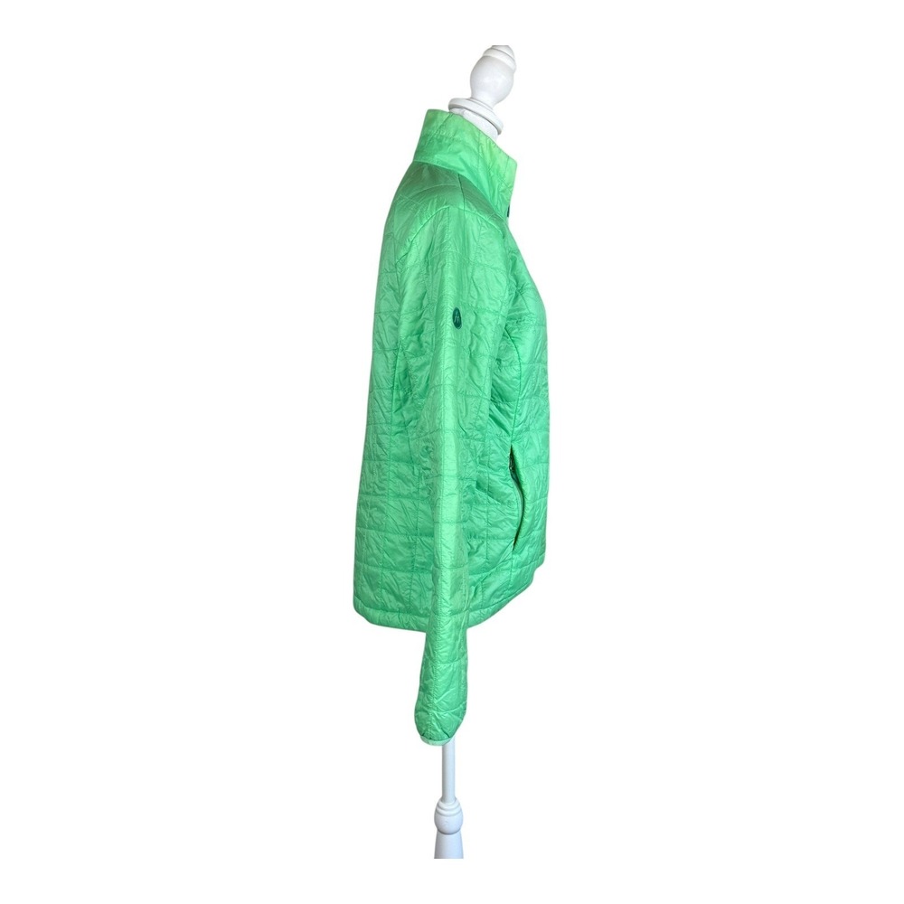 Marmot Puffer Jacket Medium Quilted Lightweight Bright Lime Green Outdoor - Picture 4 of 16